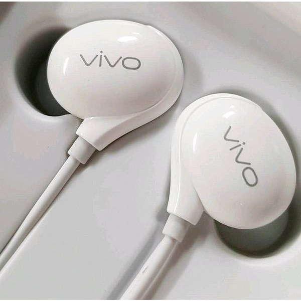 HANDSFREE VIVO ORI HEADSET VIVO EARPHONE VIVO XE-710 ORIGINAL