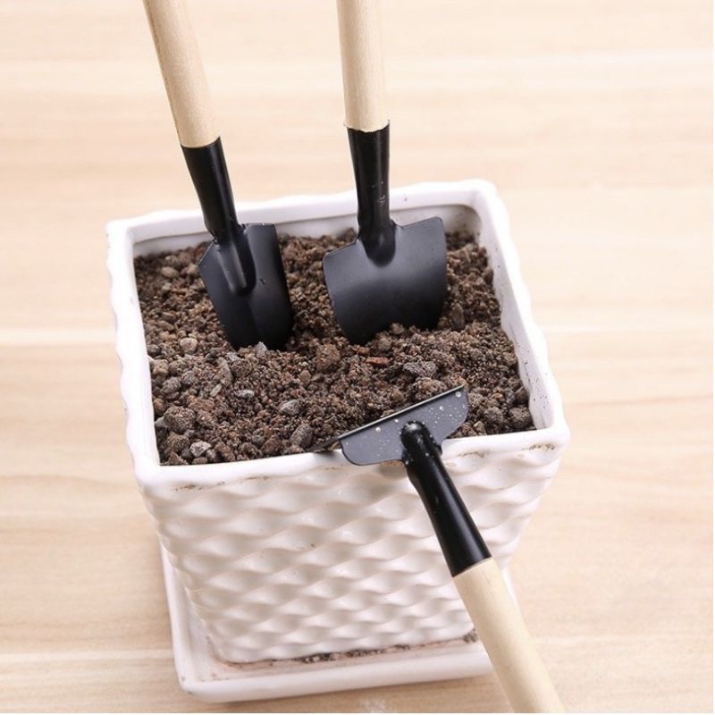 MJ88 ALAT BERKEBUN SEKOP GARUK MINI 3 IN 1 / ALAT BERKEBUN GARDEN TOOLS PERALATAN BERKEBUN SUPER MURAH
