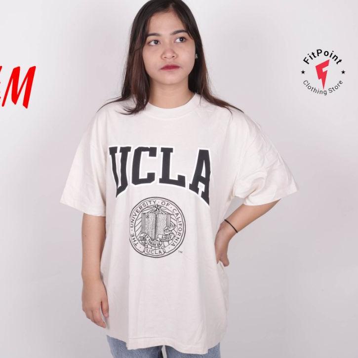 ➴❄❈ Printed Tshirt Ucla HnM - Kaos Ucla H&M - Kaos H&M Original - Kaos Original Murah - Terlaris