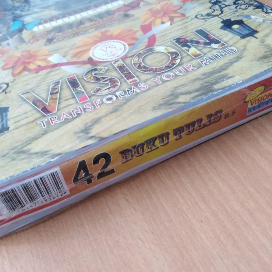 

향 PAK BUKU TULIS VISION BOXY B5 42 LEMBAR (ISI 6 PIECES) Terbaru