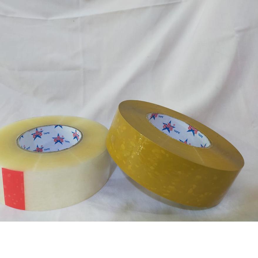 

♥@♥ Lakban 45mmx350 yard Full "888" Bening dan coklat_________120