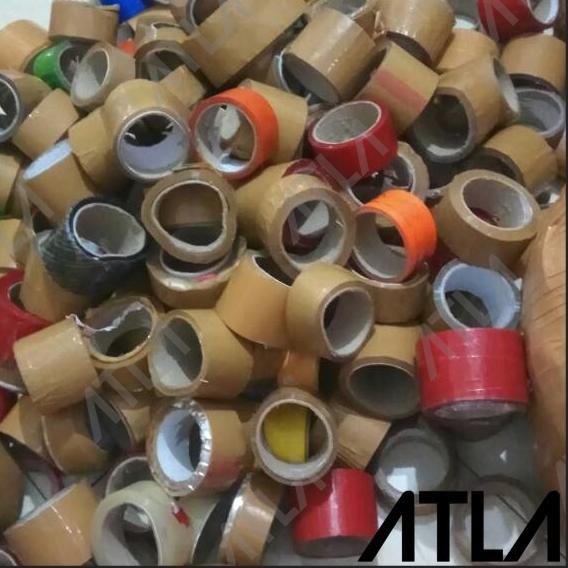 

❀❀ Lakban Curah Kiloan Tape Penambal Solasi Packing Solatip Riject Murah