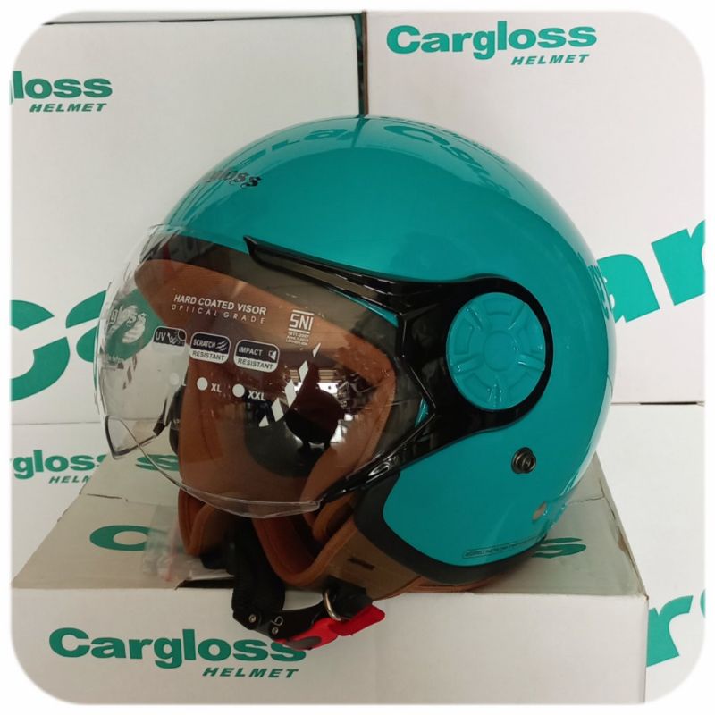 Jual Helm Cargloss Hijab Yrh Yrh Cyan Original Shopee Indonesia