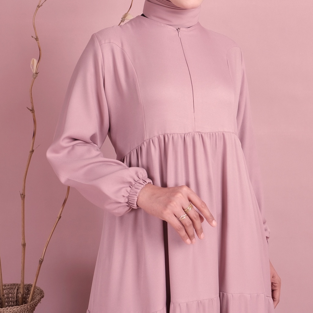 Sakha - GAMIS SAKHILA Baju Gamis Bahan Katun Shakila Fashion Wanita Modern Terlaris Jumbo
