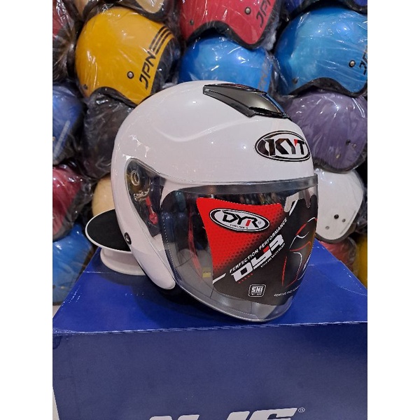 HELM KYT KYOTO DYR SOLID WHITE