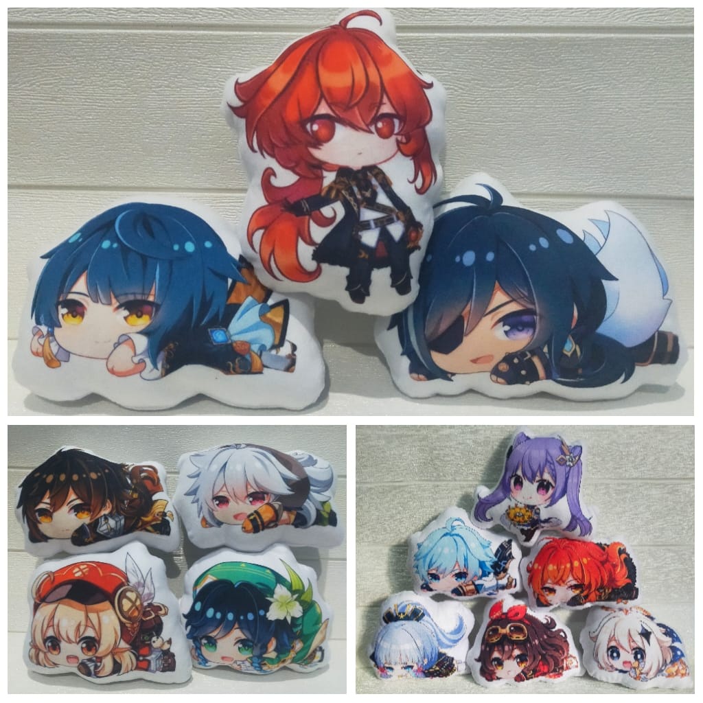 boneka plushie mini anime genshin impact