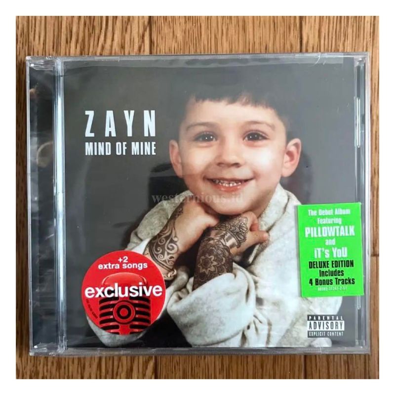 [PO] Album Zayn Malik 'Mind Of Mine' Official Target Deluxe Exclusive Version Limited Edition, ONE D