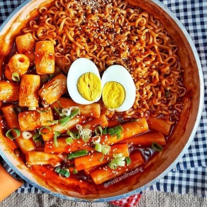 

Ł Tteokbokki Halal Toppoki / Tokpokki Korea pedas ゼ