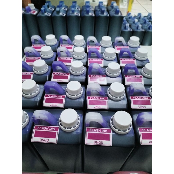 

HJK tinta stampel flash,warna ungu
