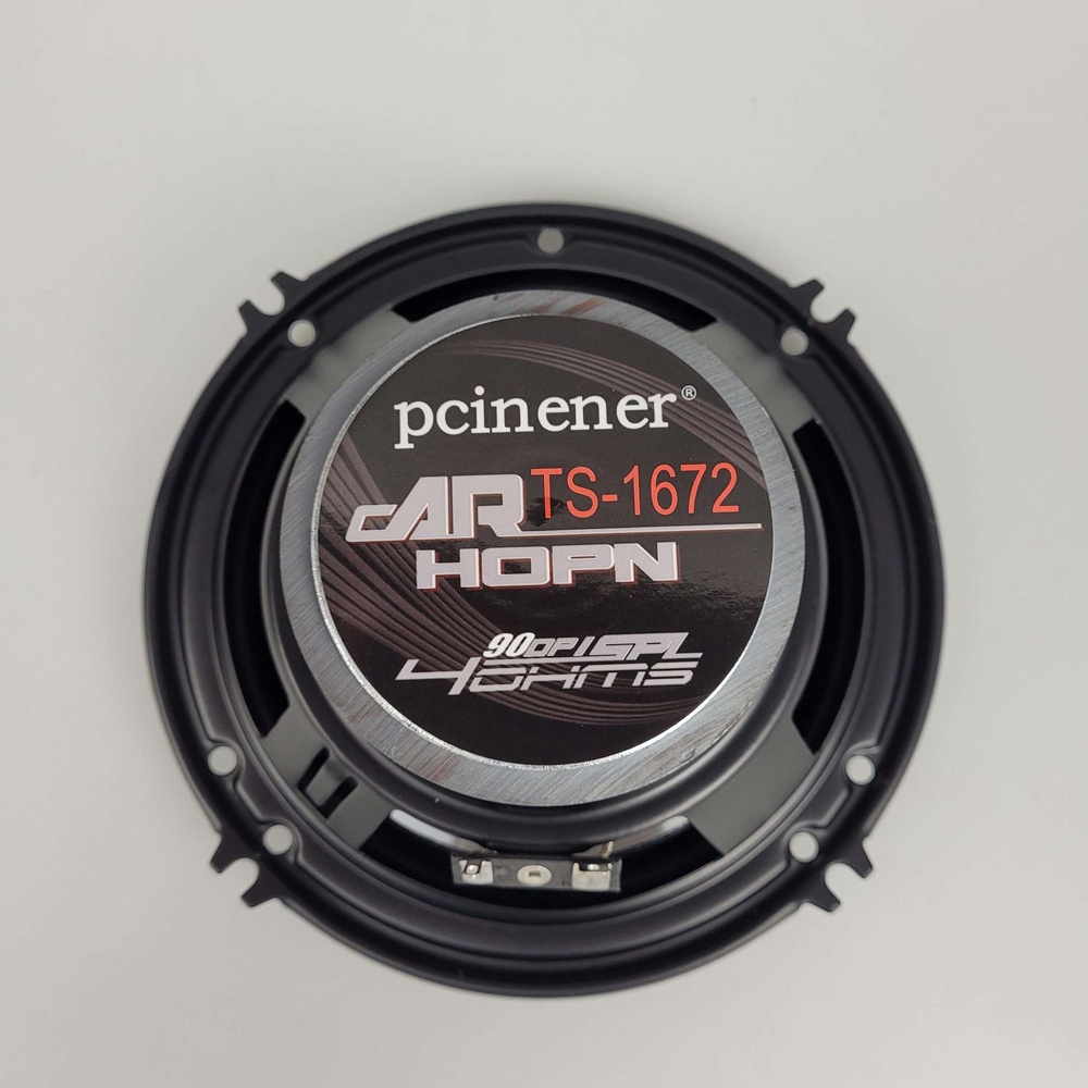 PCINENER Speaker Subwoofer Mobil 6 Inch Hi Fi 500 W 2 PCS - TS-1672 - Black