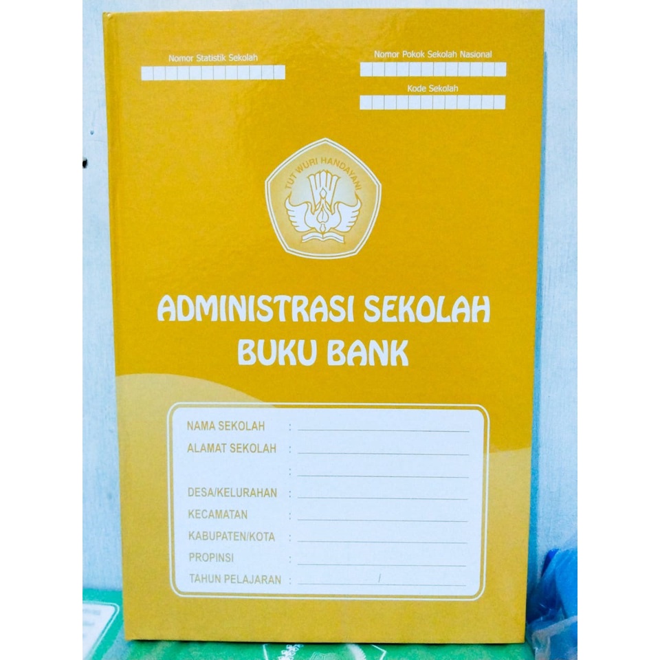 Jual BUKU ADMINISTRASI SEKOLAH - BUKU BANK | Shopee Indonesia