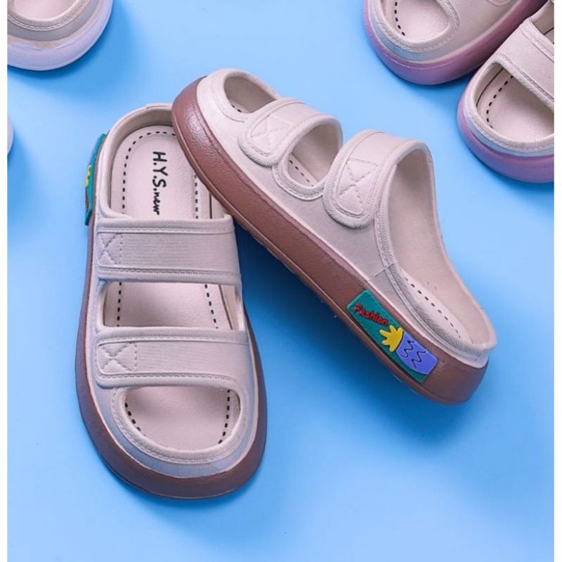 Sandal Wedges Anak Ban 2 Import Sandal Anak Perempuan Viral Nyaman Sandal Jelly Anak Cewek Tanggung Ban 2 Terbaru