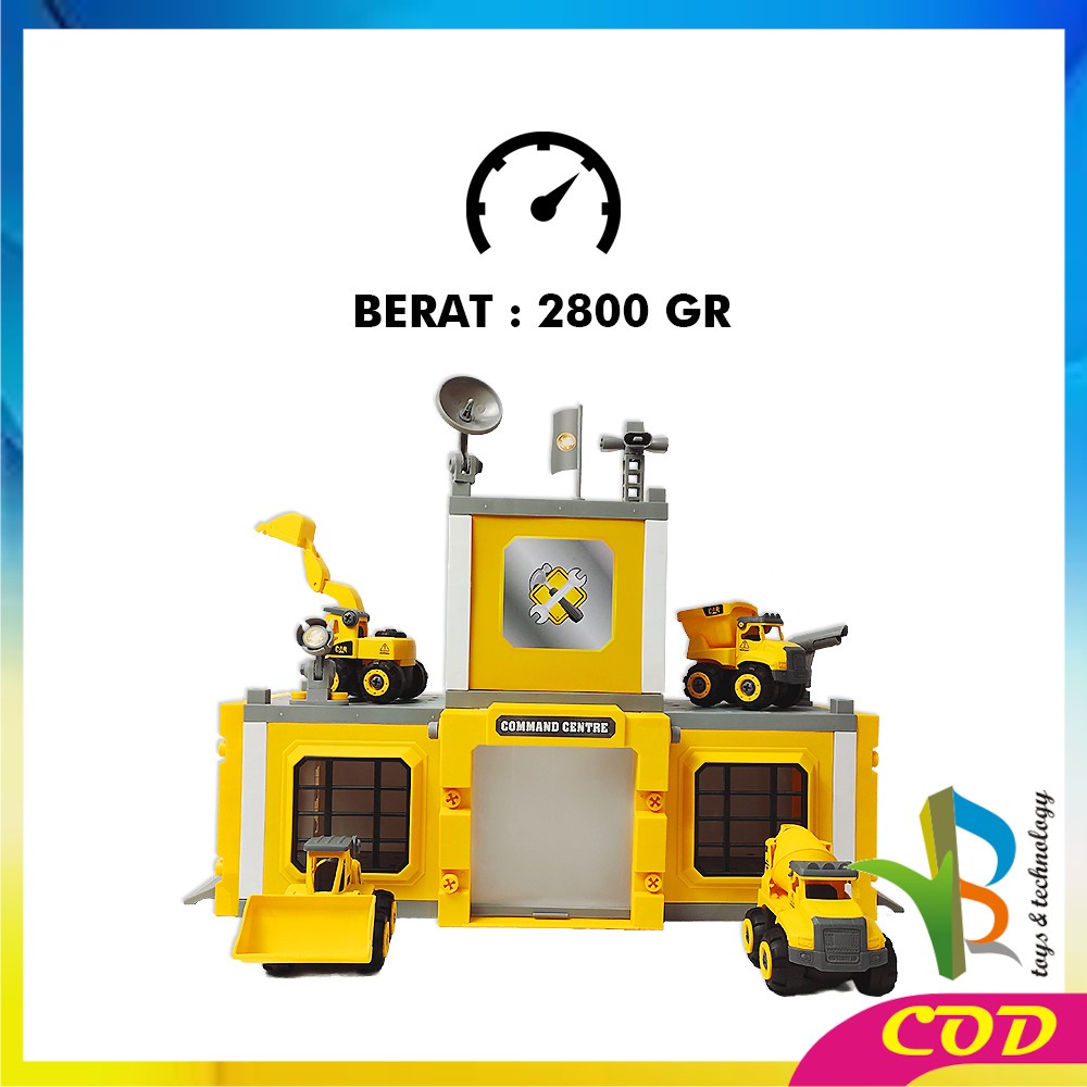 RB-M157 Mainan Anak DIY Set Mobil Mobilan Konstruksi Mobil Pemadam Kebakaran / Mobil Tentara