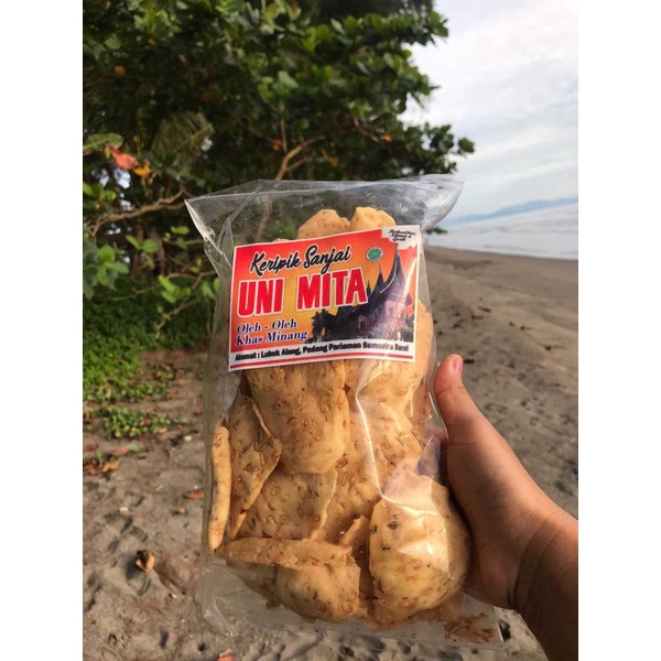 

keripik kue bawang tempe khas pariaman
