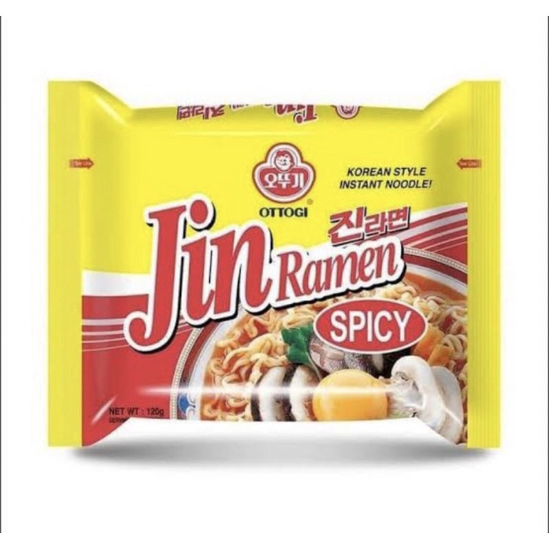 

OTTOGI JiN Ramen Hot 120 GR