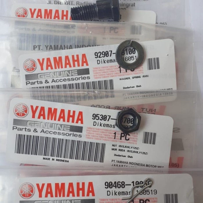 ] baut ring klip mur besi bartension swing arm bagian depan rx king