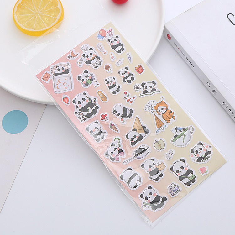 Stiker Sticker Tempel Motif Boneka Hewan GM-ST0090