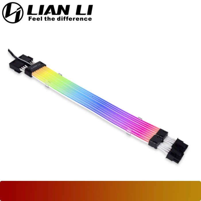 LIAN LI Strimer Plus V2 | Addressable RGB Extension Cables - 8-Pin