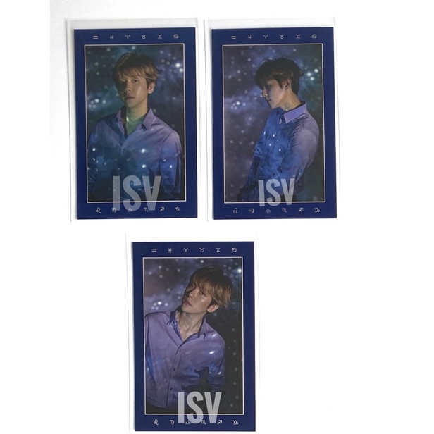 Photocard Baekhyun SG 2019 Fortune Card Set 3