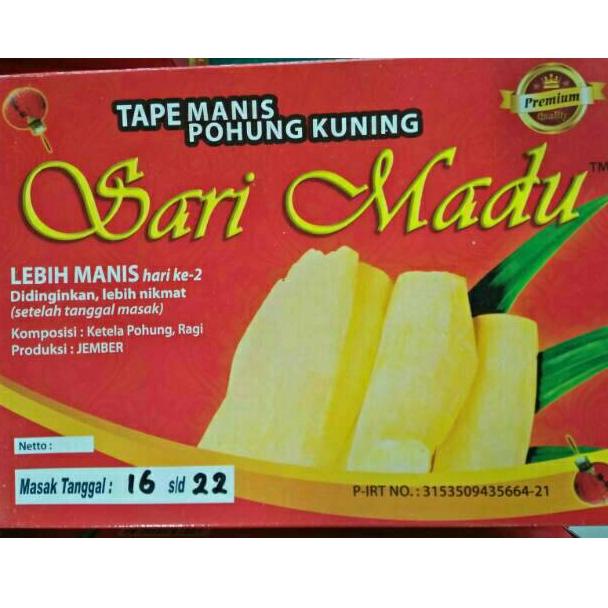 

❀ Tape Sari Madu 600g Jember け