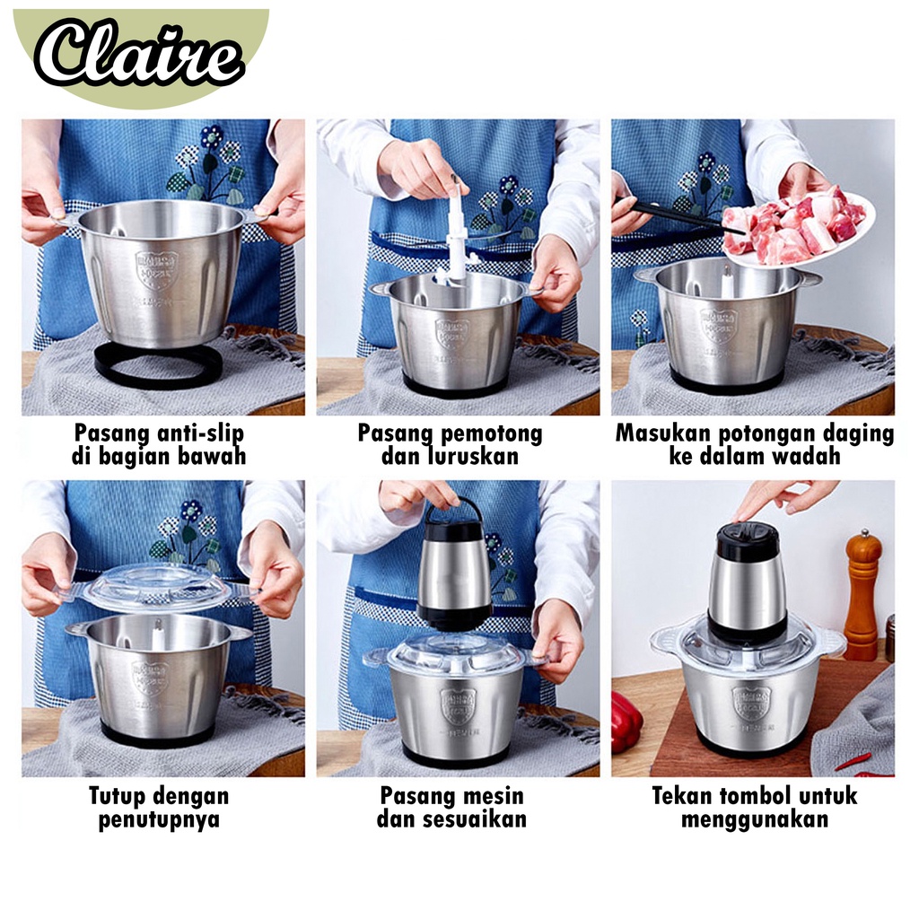 BLENDER CHOPPER / BLENDER PENGHALUS DAGING / CHOPPER SERBAGUNA MULTIFUNGSI