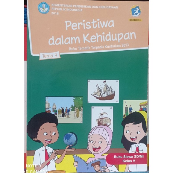 Jual Buku Tematik Sd Kelas 5 Tema 7 Kurikulum 2013 Edisi Revisi 2017