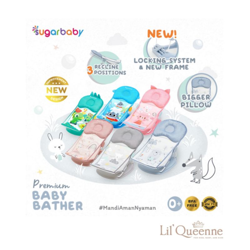 BABY BATHER SUGAR BABY/ TEMPAT MANDI BAYI