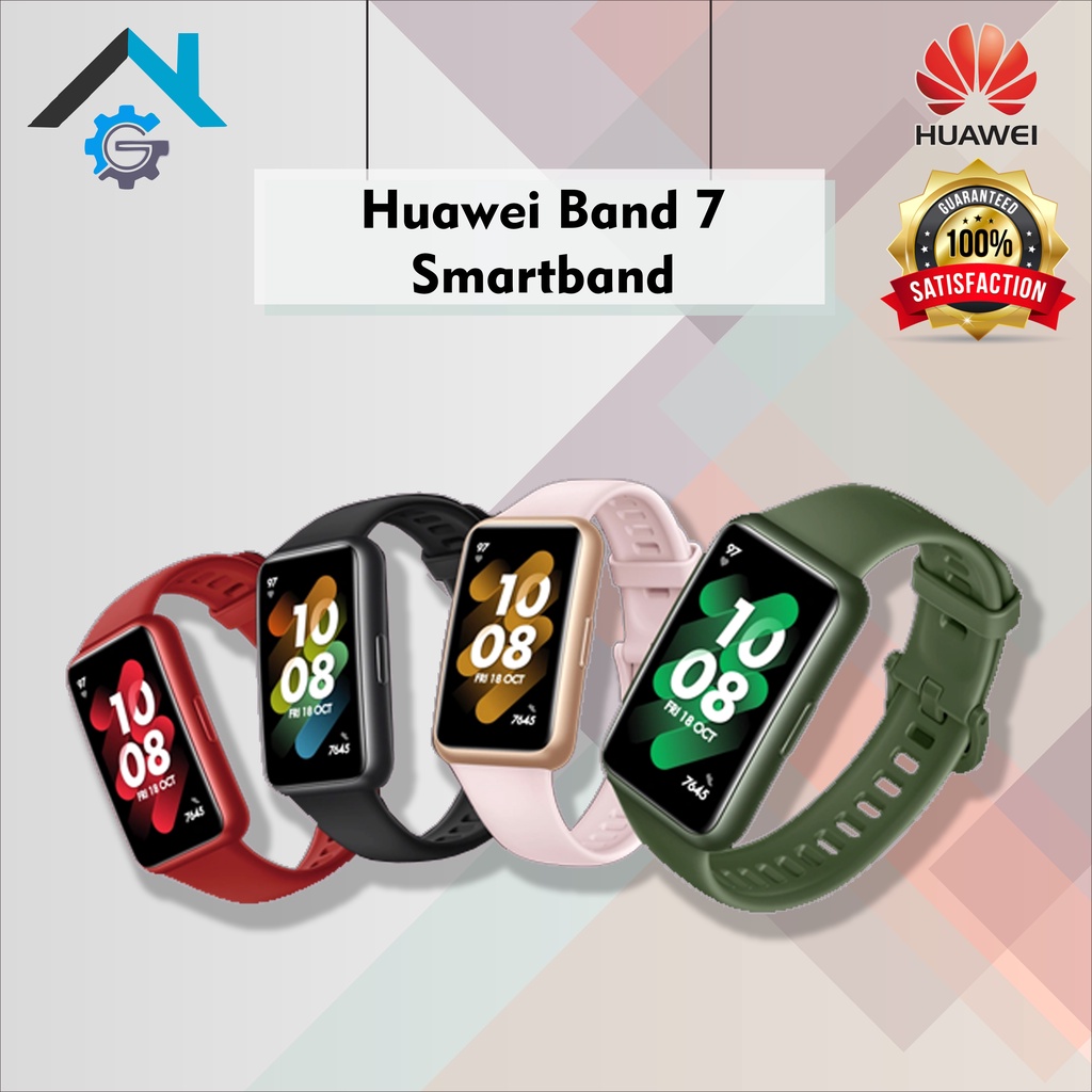 Huawei Band 7 Smartband 9.99m Ultra-Thin Design Automatic SpO2