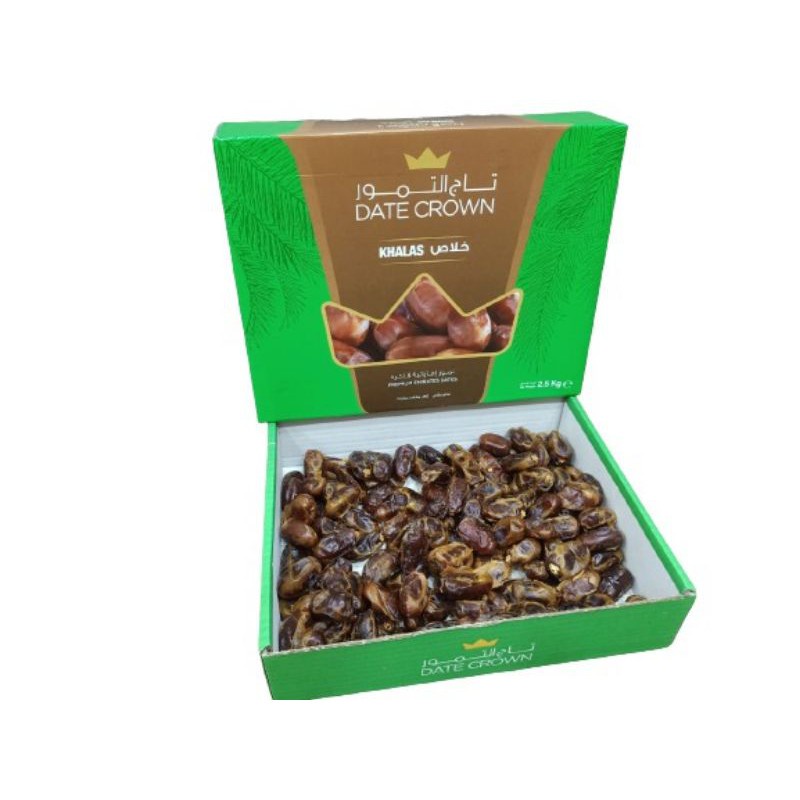 

2 dus date crown khalas (1 bok isi 1kg)