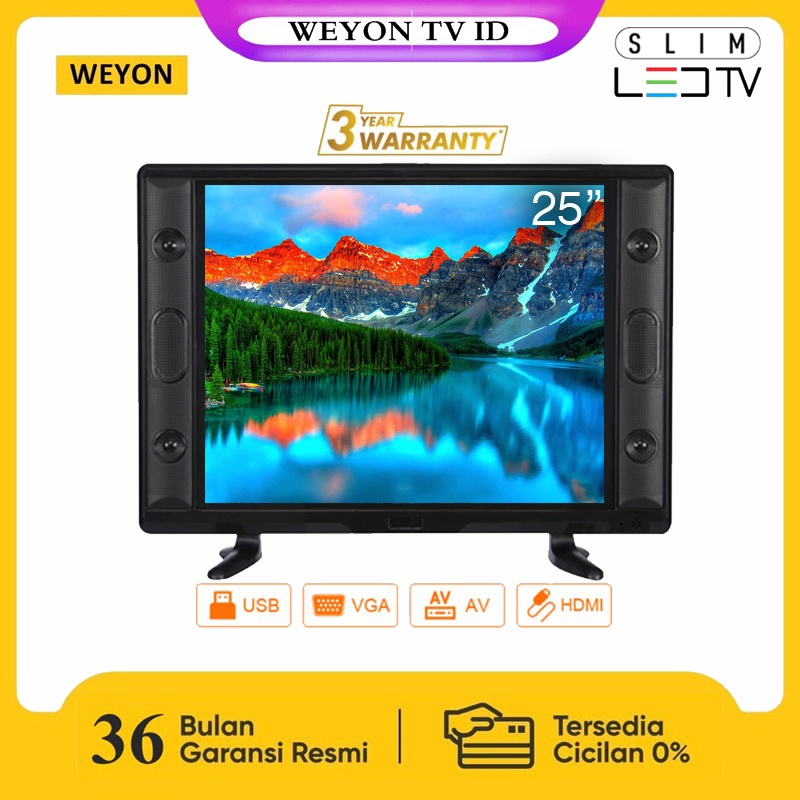 LED HDTV 25s /21" weyon sakura DIGITAL TV