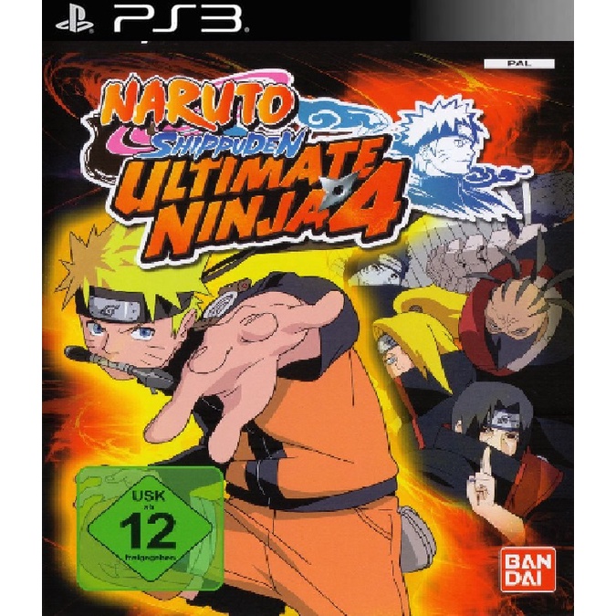 DVD Kaset Game PS2 PKG PS3 Multiman HEN Naruto Ultimate Ninja 4