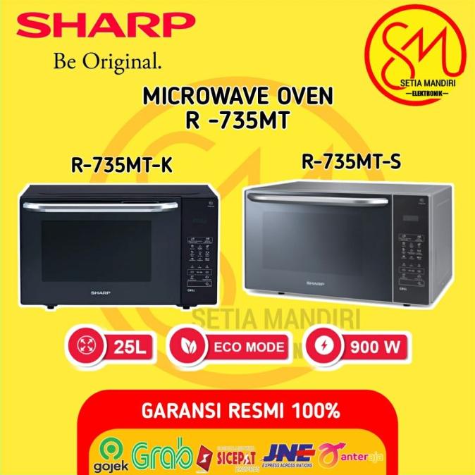 SHARP R735MT Grill Microwave Oven R735-MT R-735MT (K)