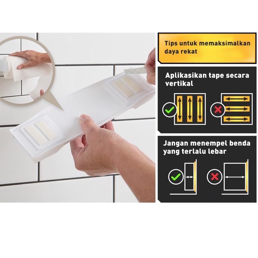 

[PRODUK LPVBL] SCOTCH 3M PEREKAT ISOLASI MOUNTING TAPE PERMANEN 12MM X 3M CAT 110-3A TWP