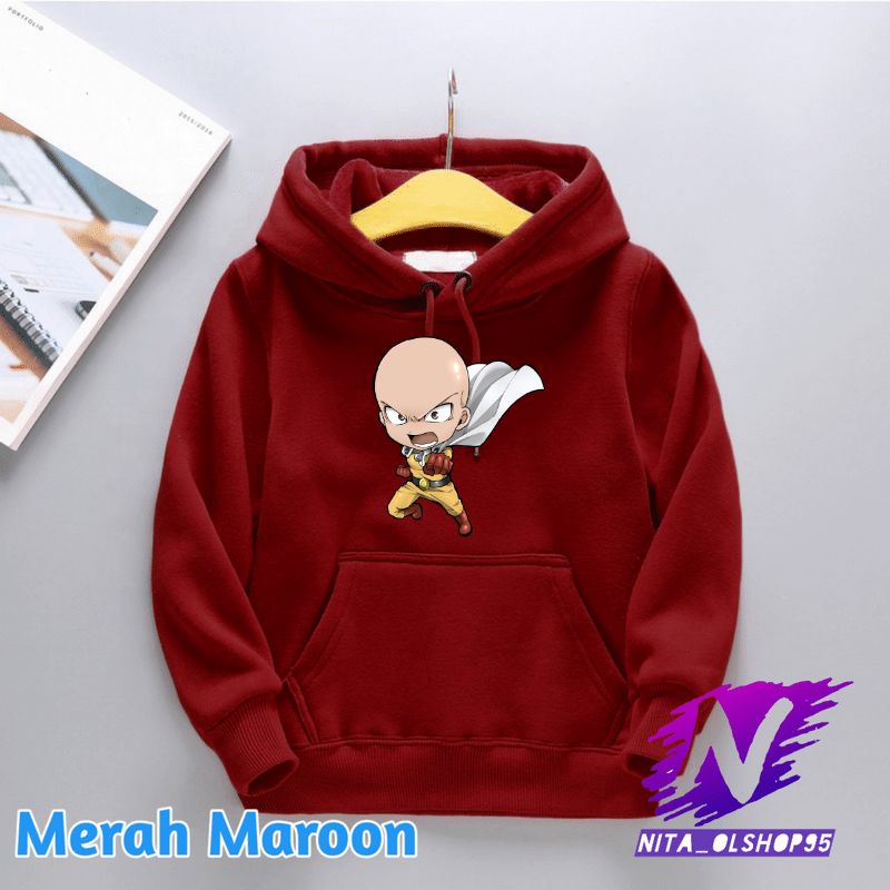 jaket sweater anak saitama