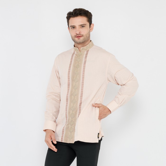 Baju Koko BHS Signature Cream 01 - XL