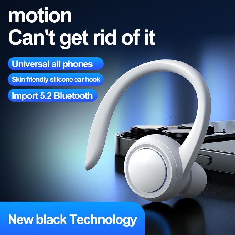 A1S Headset earphone wireless Bluetooth 8D Bass stereo Business Sport Headphone with Mic microphone