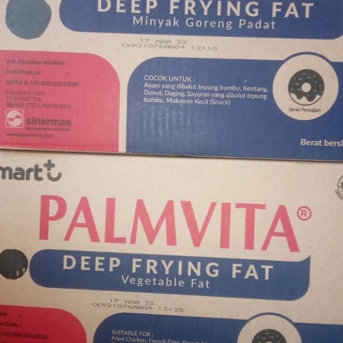 

Minyak goreng padat palmvita deep fry 15kg