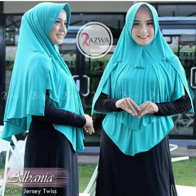 Hijab Jilbab Khimar Albania Jersey High Quality
