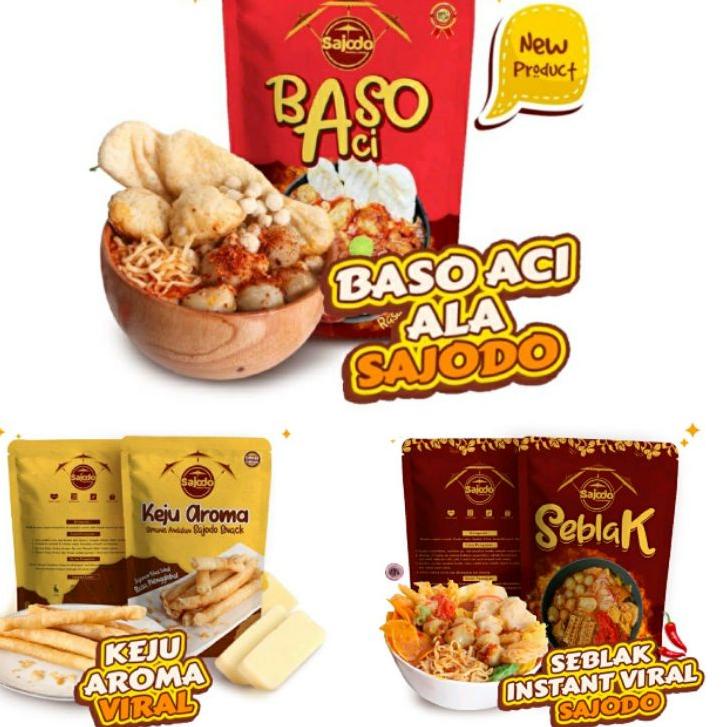 

HOT Baso Aci Sajodo Snack Seblak Viral Keju Aroma