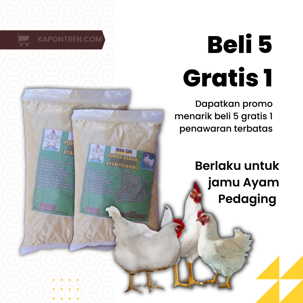 Nyeor Ejuh Vitamin Ayam Pedaging