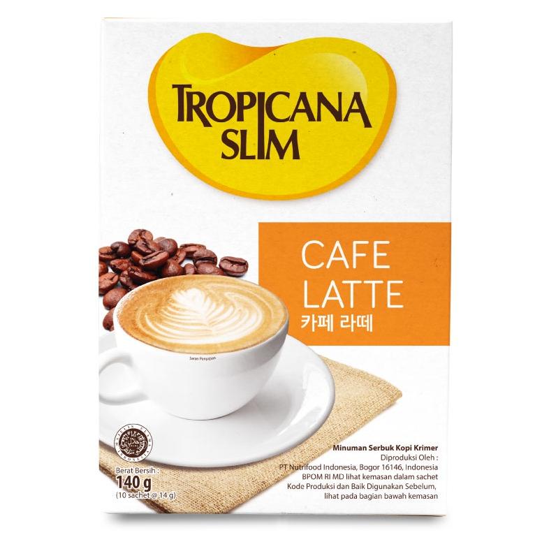 

➘t7 Super Sale➘ Tropicana Slim Cafe Latte 10 Sachet 14gr - Kopi Susu Nikmat Tanpa Gula Pasir 47 ➘