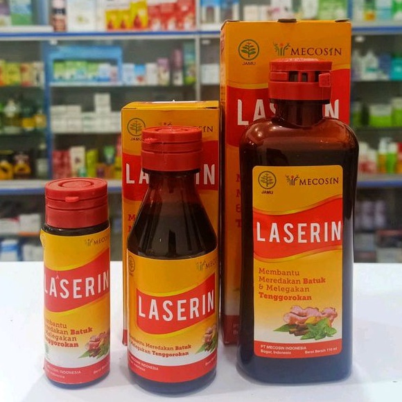 Laserin Obat Batuk Herbal Sirup Anak Dewasa Ibu Hamil Ibu Menyusui