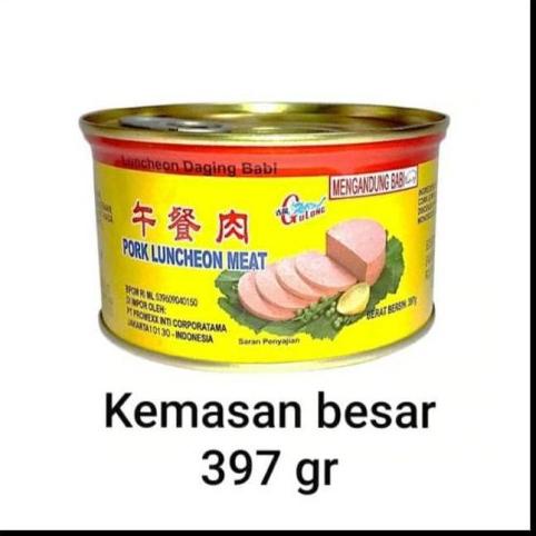 

3.3 Brand Maling Gulong / Daging Maling / Pork Luncheon Meat GULONG 397 gr 397gr