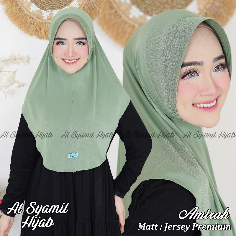 Hijab Bergo Hamidah/Hijab Sport/Hijab Olahraga/Hijab Bergo Polos