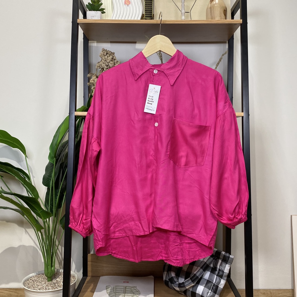 Kemeja Wanita Rayon Twill - Sabilla Shirt