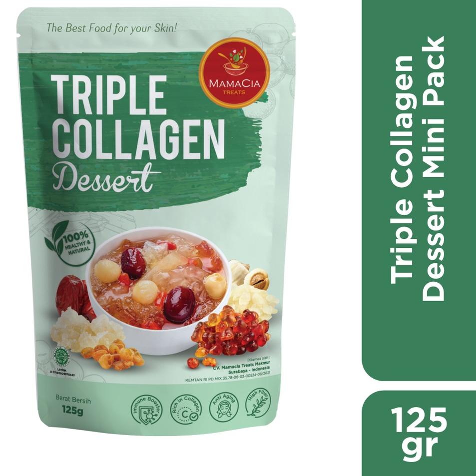 

✨MEGA ⚡ALE✨ Mamacia Treats Paket Triple Collagen Dessert (Peach Gum + Snow Bird Nest + Honey Locust) Mini Pack