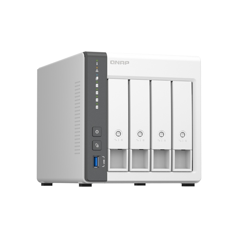 QNAP TS-433-4G RAM 4-Bay Home NAS Personal Private Cloud Storage TS433
