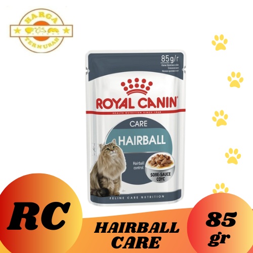Royal Canin Hairball Care Makanan Kucing Dewasa Wet 85gr
