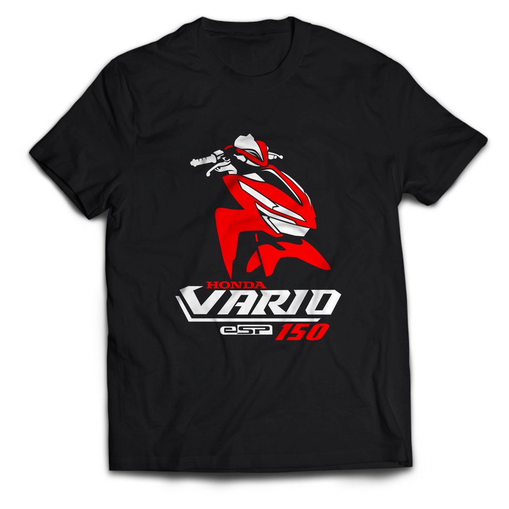 Kaos Pria Otomotif Motor New Honda Vario 150 2018 Dewasa Baju Atasan Unisex PakeKaos