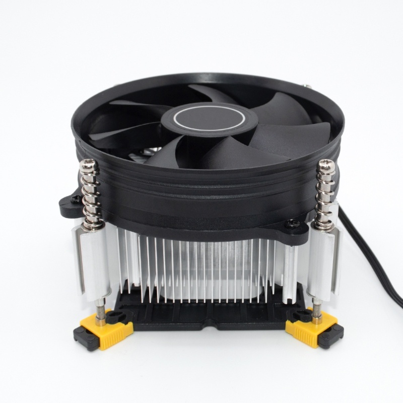 Zzz 9cm 3Pin Pendingin Komputer CPU Cooler Fan Mute Tembaga Core Radiator Heatsink